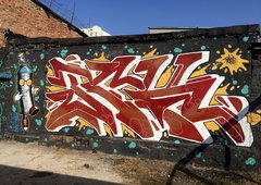Graffiti Wall - Photo by Tickie97 - tickie, kharkov, 057 (2020)