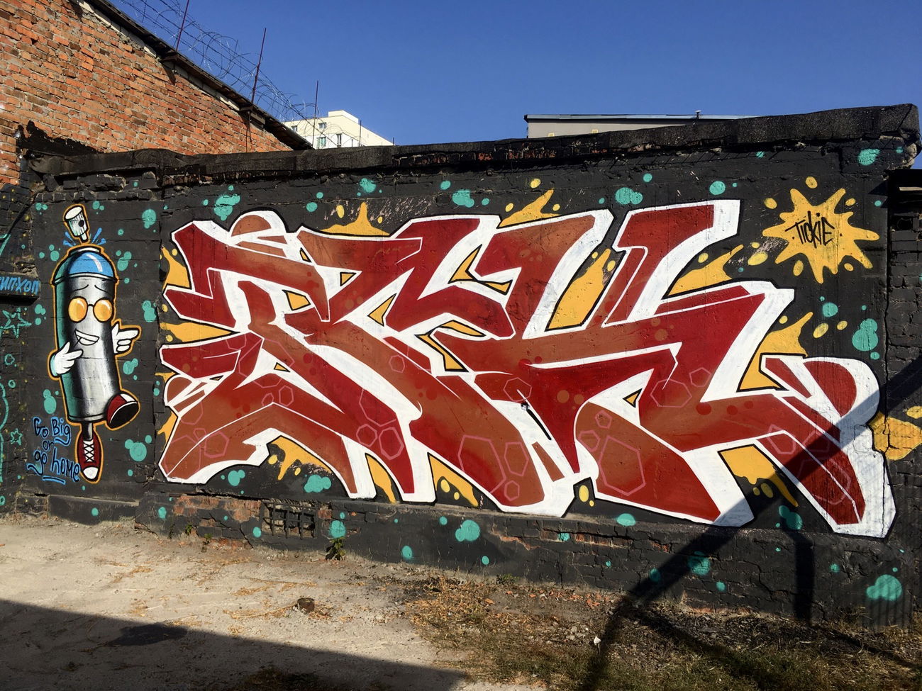 Graffiti Wall - Photo by Tickie97 - tickie, kharkov, 057 (2020)