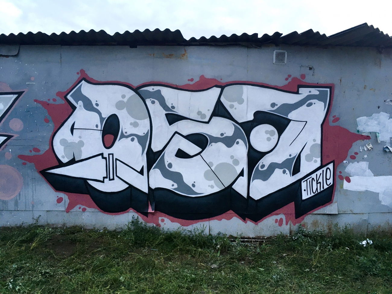 Graffiti Wall - Photo by Tickie97 - 057, Tickie, Kharkiv (2020)