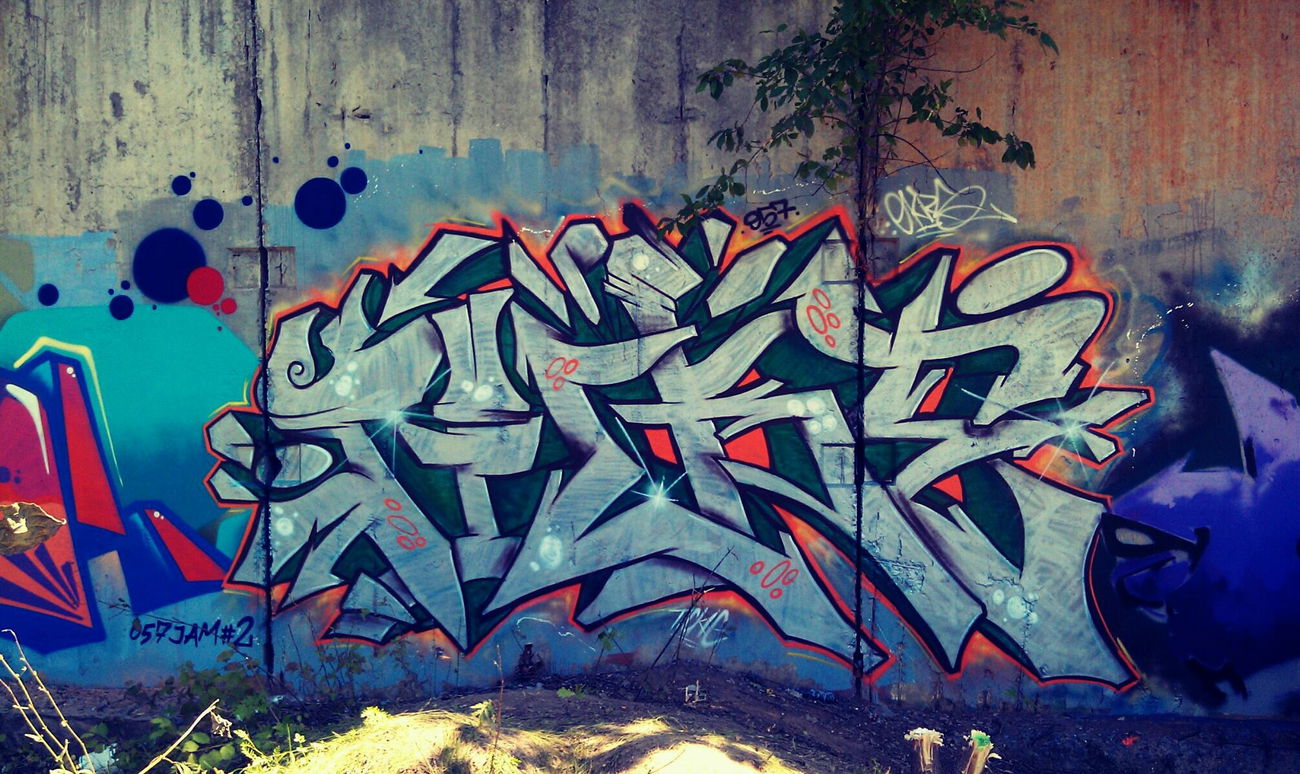 Graffiti Wall in харьков - Photo by Tickie97 - tickie, okrs, kharkiv (2015)