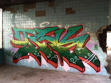 Graffiti Wall in харьков - Photo by Tickie97 - tickie, tck, Kharkiv (2019)