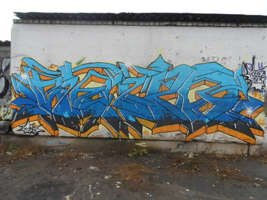 Graffiti Wall - Photo by Tickie97 - Tickie, 057, Kharkiv (2013)