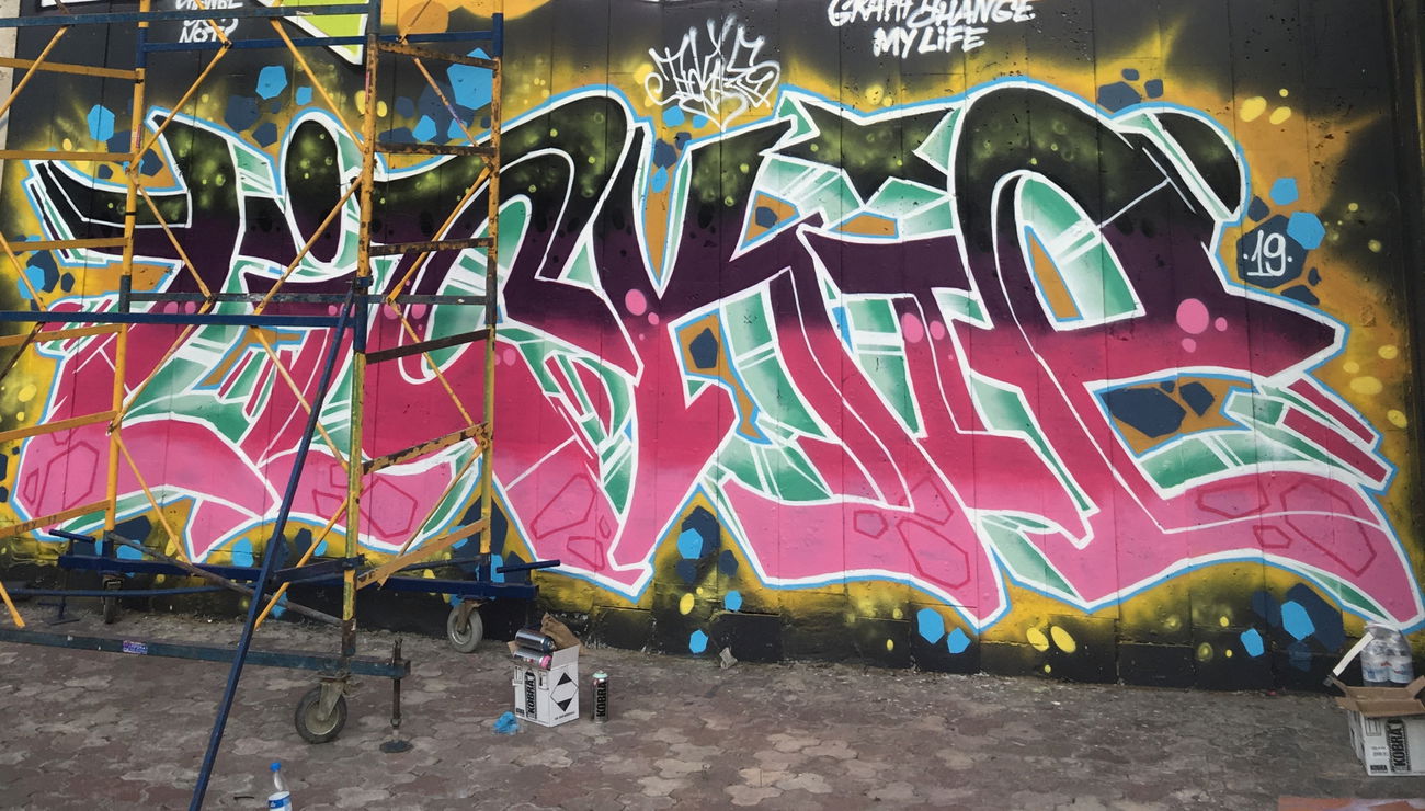 Graffiti Wall in харьков - Photo by Tickie97 - tickie, tck, Kharkiv (2019)