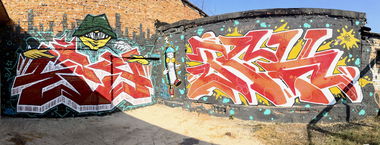 Graffiti Wall - Photo by Tickie97 - tickie, kecl, kharkov (2020)