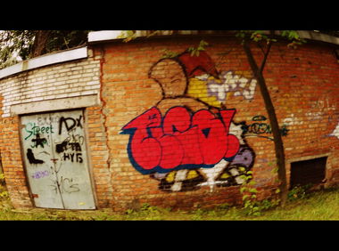 Graffiti Wall - Photo by Tico - tico, vandal