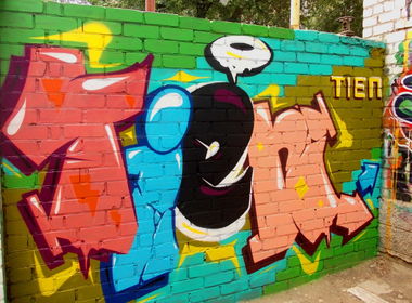 Graffiti Wall - Photo by Tien