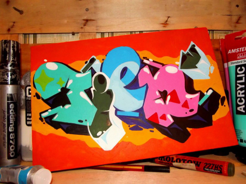 Graffiti Sketch - Photo by Tien