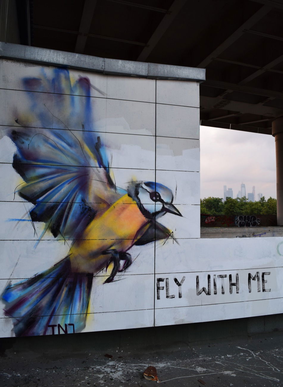 Graffiti Wall in Dorogomilovo district - Photo by Tien (2015)