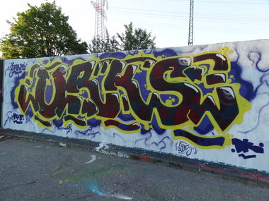Graffiti Wall - Photo by TightCAIT - ÜRKSDKP4FHeimfeld (2015)