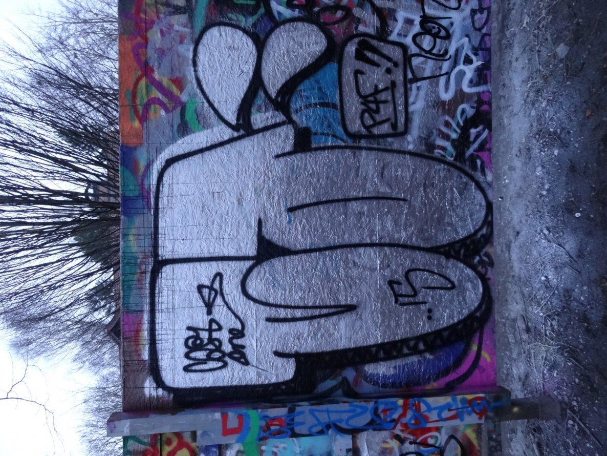 Graffiti Bombing - Photo by TightCAIT - CAIT, P4F (2015)