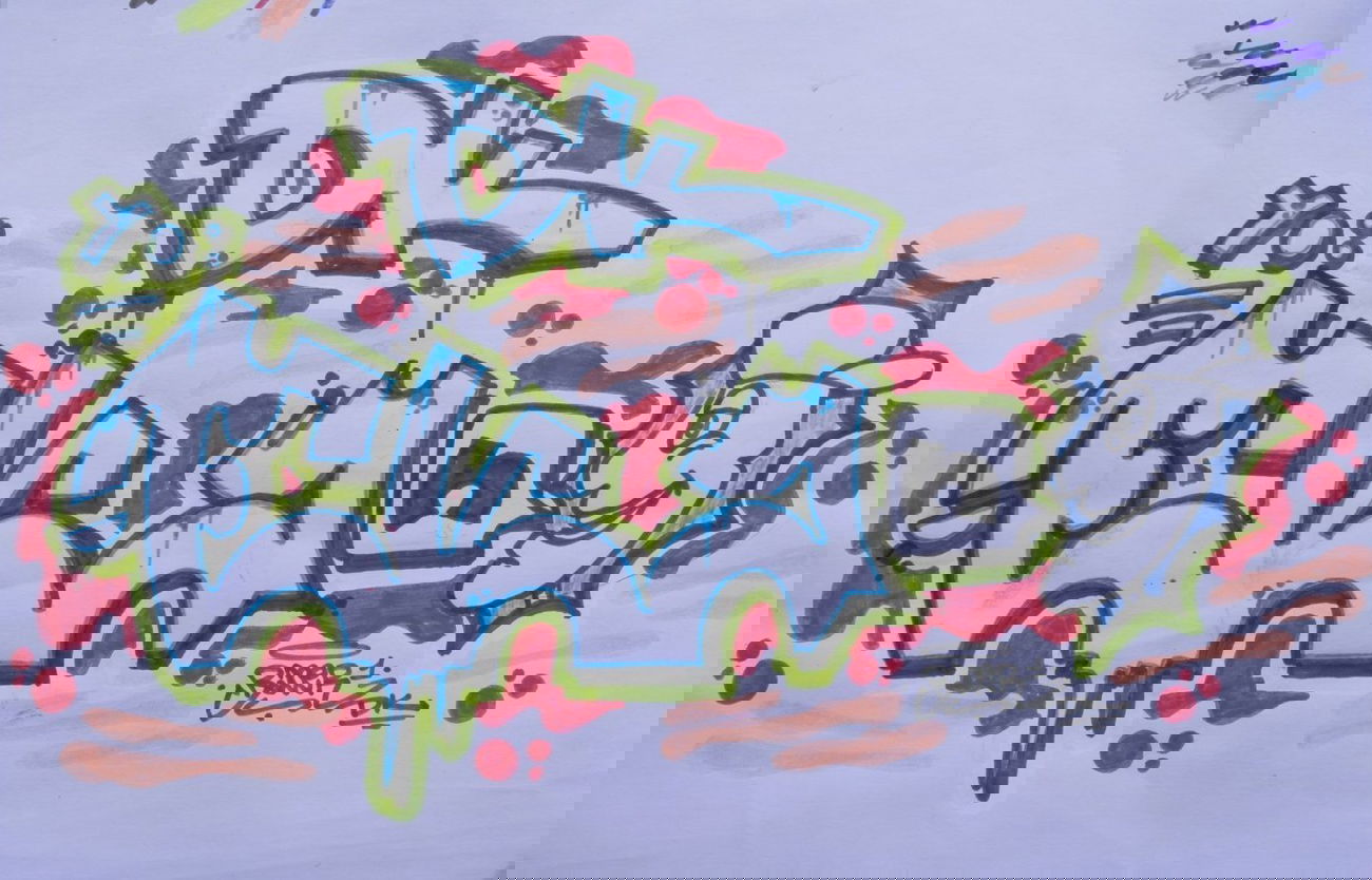 Graffiti Sketch - Photo by TightCAIT - EKAN, BACER, DK