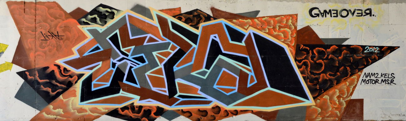 Graffiti Wall in Toronto - Photo by Tika - tika, ostik, 2013