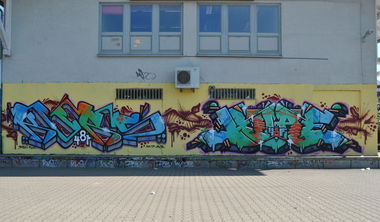 Graffiti Wall - Photo by TimBudenzauber