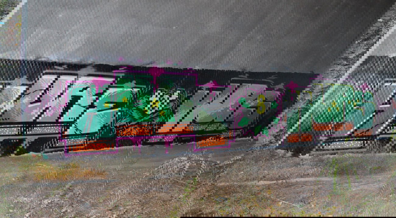 Graffiti Wall - Photo by TimBudenzauber - Hure, Kurs (2012)