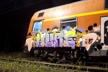 Graffiti Train - Photo by TimBudenzauber - Hure, 481, 481er (2010)