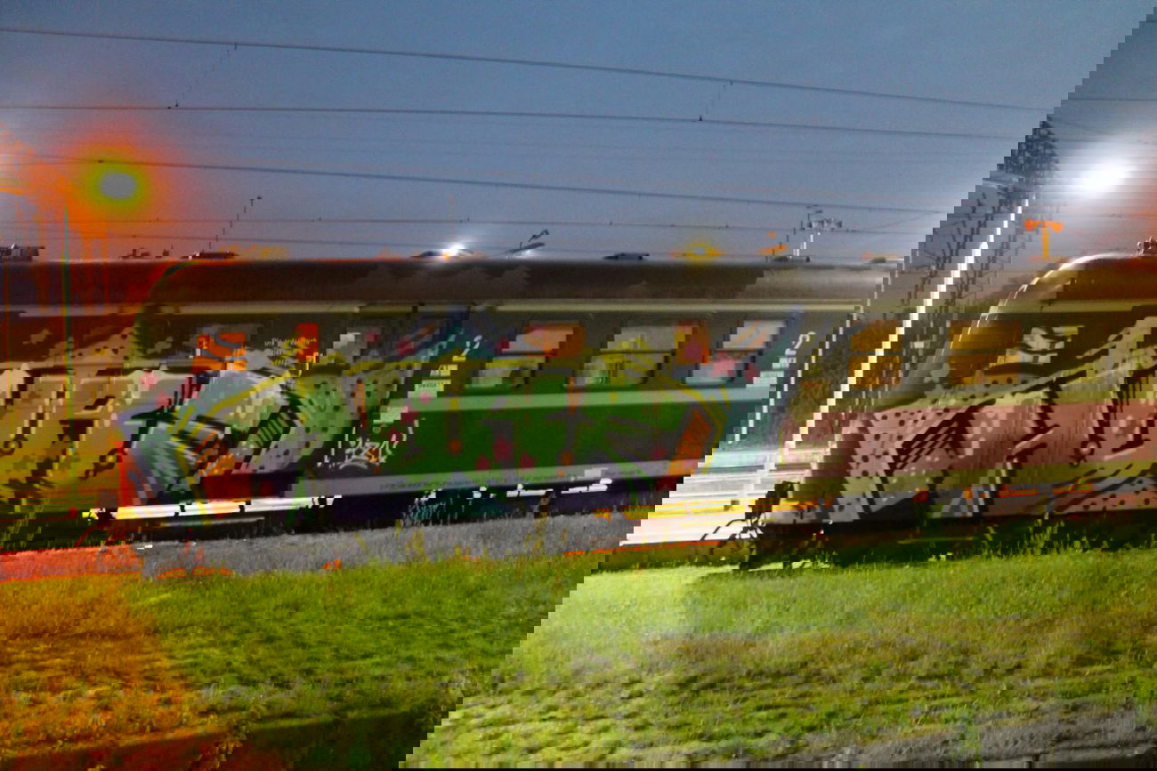 Graffiti Train - Photo by TimBudenzauber - Hure, 481, 481Er (2013)