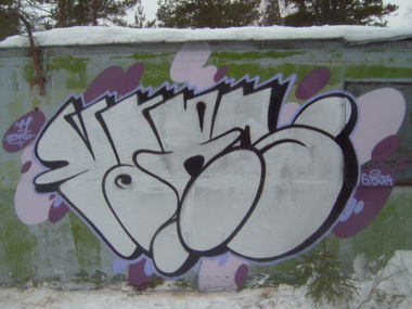 Graffiti Wall in Peppia - Photo by TimasYors (2011)