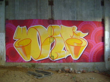 Graffiti Wall in Sosnovy Bor,SPb - Photo by TimasYors (2011)