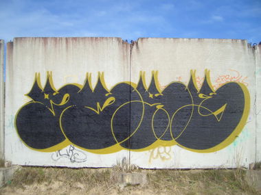 Graffiti Bombing in Sosnovy Bor,SPb - Photo by TimasYors (2010)