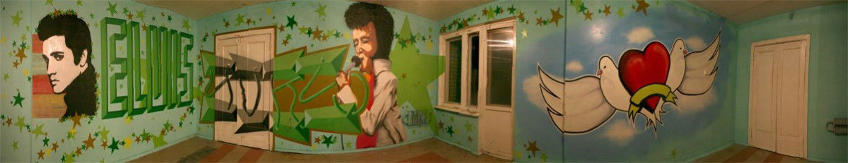 Graffiti Wall in Sosnovy Bor,SPb - Photo by TimasYors (2010)