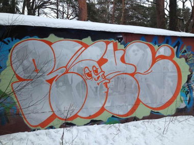 Graffiti Wall - Photo by TimasYors (2013)