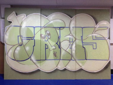 Graffiti Wall in Sosnovy Bor,SPb - Photo by TimasYors (2013)