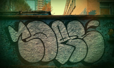 Graffiti Bombing in S.Bor,SPb - Photo by TimasYors (2012)