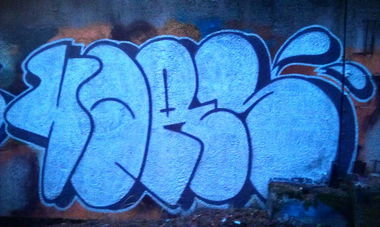 Graffiti Bombing in Sosnovy Bor - Photo by TimasYors (2012)