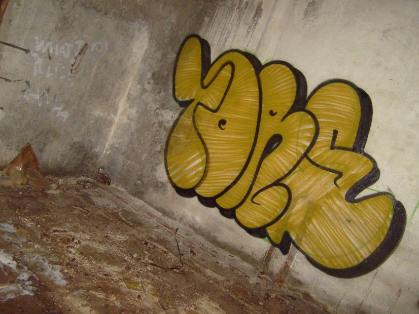 Graffiti Bombing in Sosnovy Bor - Photo by TimasYors (2012)