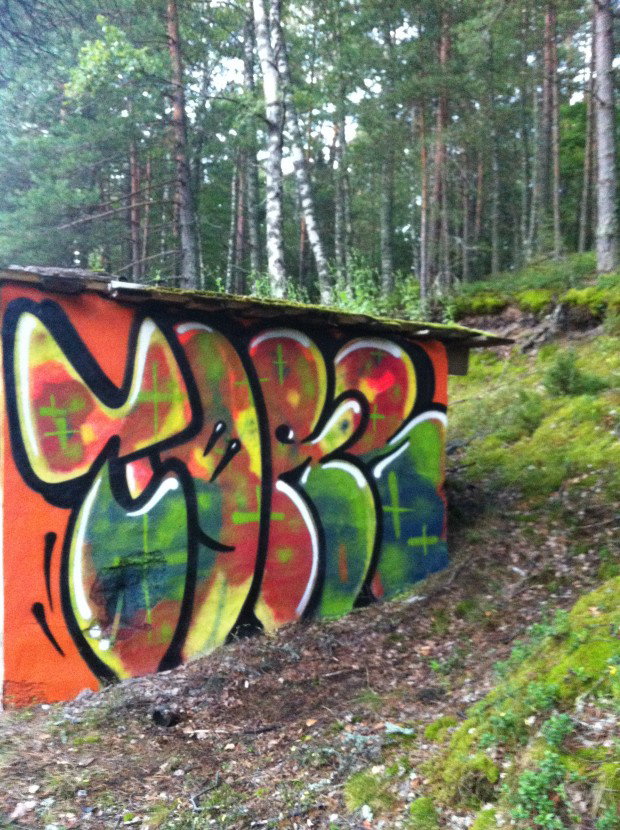 Graffiti Wall in Russia - Photo by TimasYors (2012)