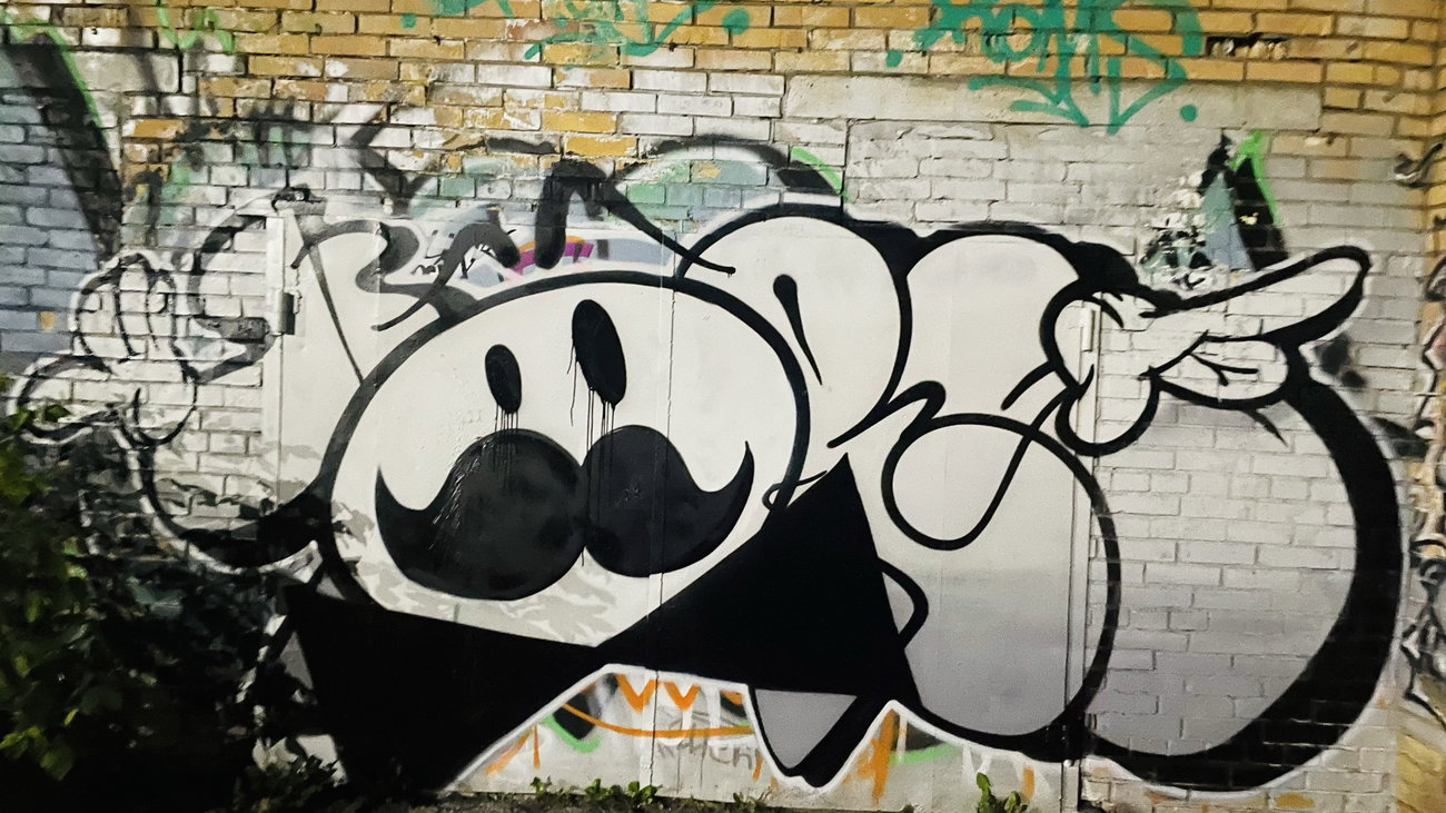 Graffiti Wall in Sosnoviy bor - Photo by TimasYors (2022)