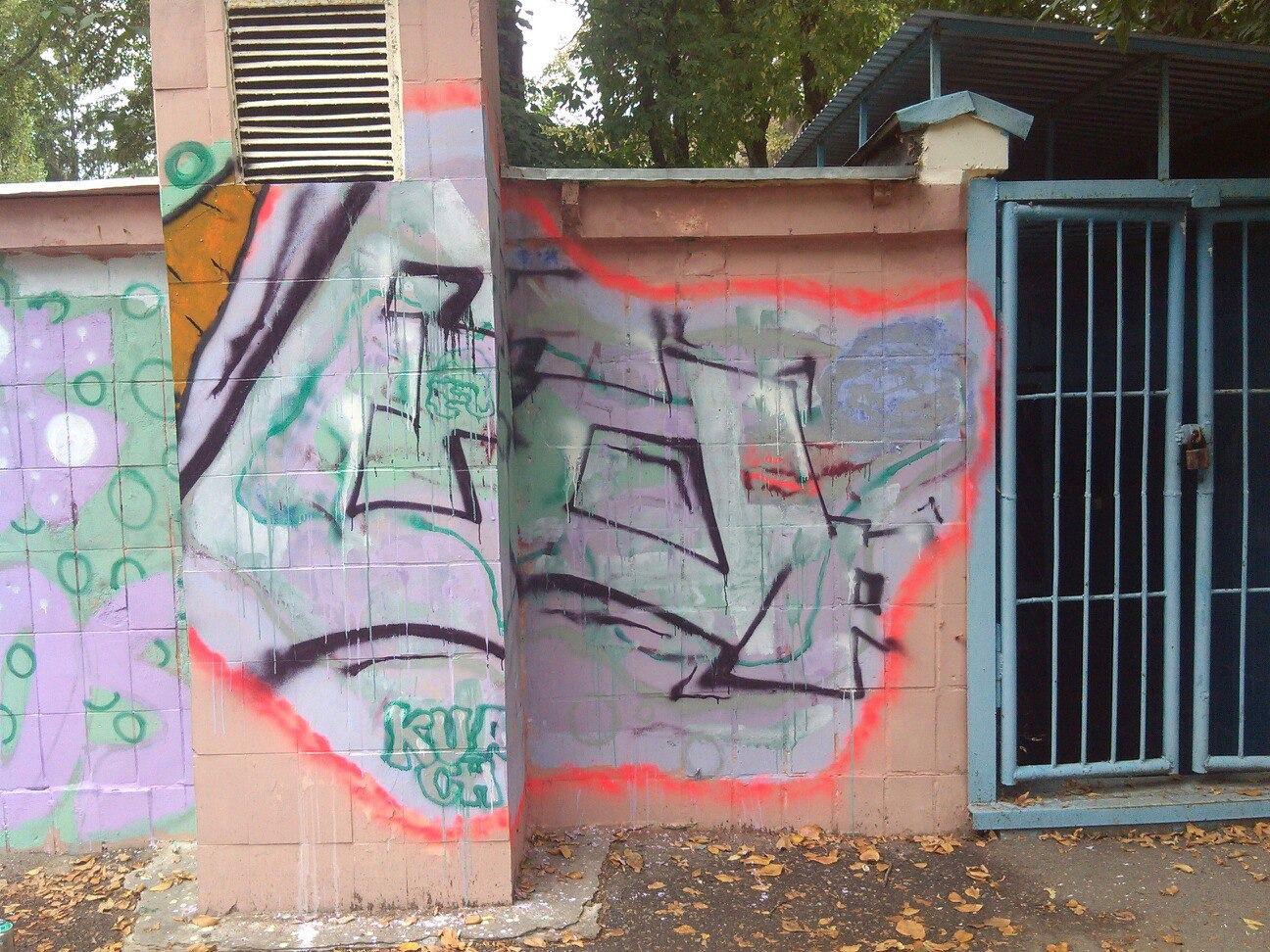 Graffiti Wall - Photo by TinaMiami - kucha (2015)