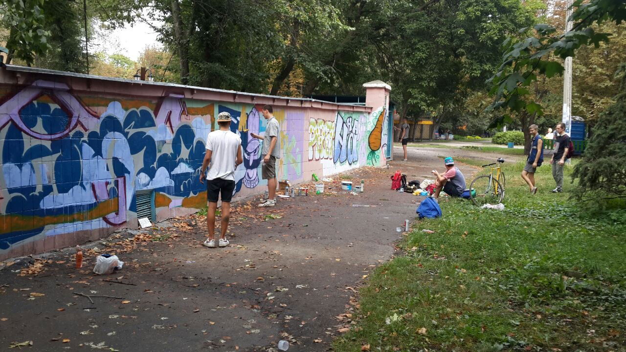 Graffiti Wall in Украина - Photo by TinaMiami - kucha