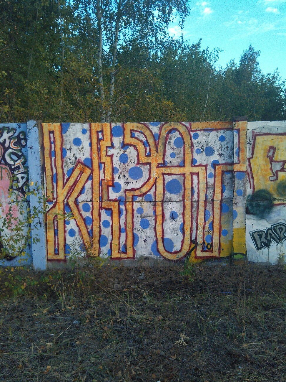 Graffiti Wall - Photo by TinaMiami - kucha (2015)