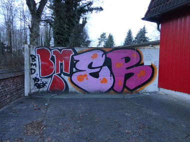 Graffiti Wall in Stralsund - Photo by Tique - bmd, er, stralsund (2011)