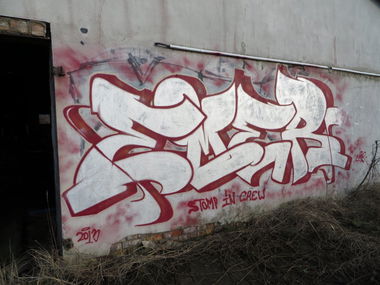 Graffiti Wall in Stralsund - Photo by Tique - emer, sic, stralsund (2013)