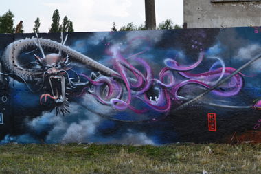 Graffiti Wall - Photo by Tique - Opus (2014)