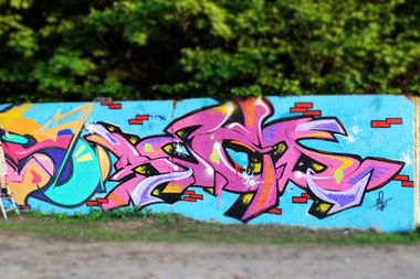 Graffiti Wall - Photo by Tisot (2013)