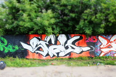 Graffiti Wall - Photo by Tisot (2013)