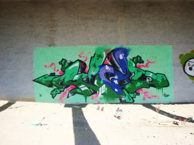 Graffiti Wall - Photo by Tisot (2012)