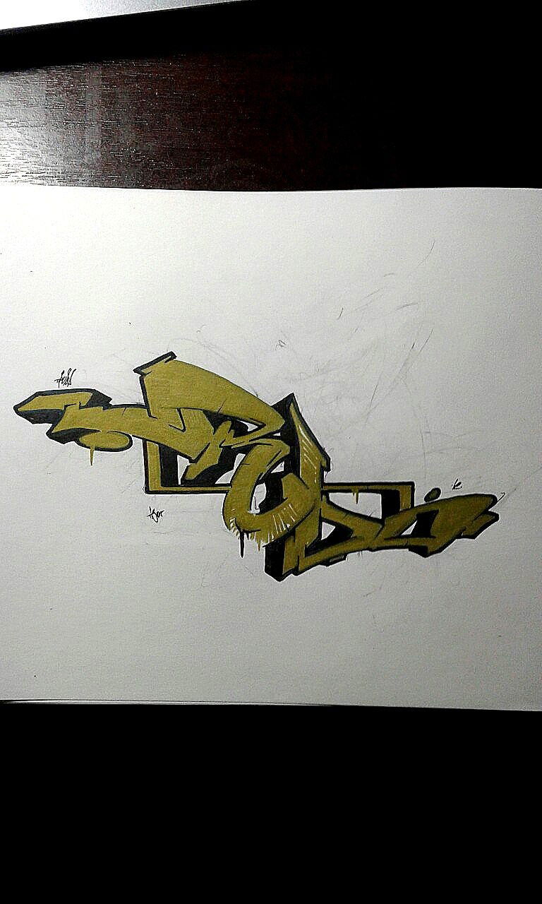 Graffiti Sketch - Photo by Tisot