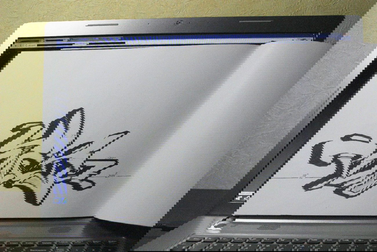 Graffiti Sketch - Photo by Tisot (2015)