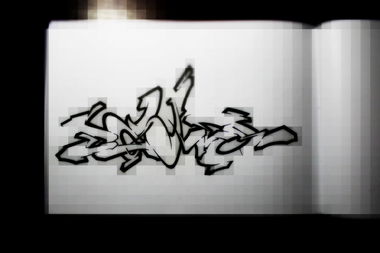 Graffiti Sketch - Photo by Tisot (2015)