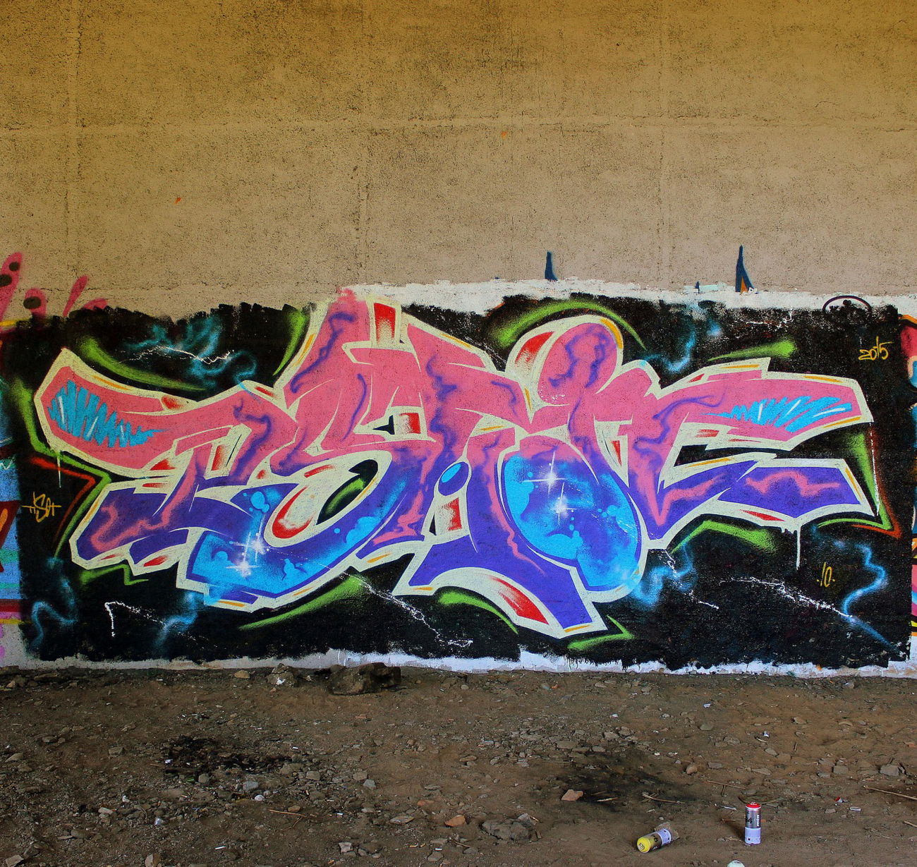 Graffiti Wall - Photo by Tisot (2015)