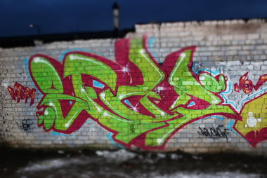 Graffiti Wall - Photo by Tisot (2013)