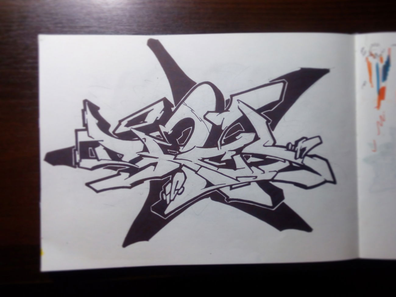 Graffiti Sketch - Photo by Tisot - ic, ironcrew, sead (2017)