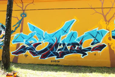 Graffiti Wall - Photo by Tisot (2015)