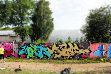 Graffiti Wall - Photo by Tisot (2013)