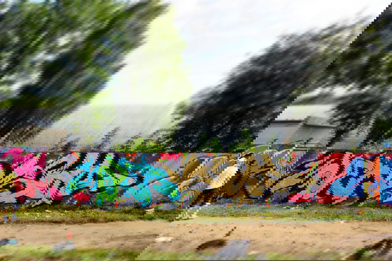 Graffiti Wall - Photo by Tisot (2013)