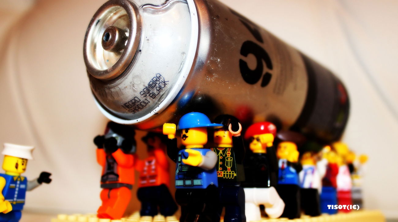 Graffiti Artwork - Photo by Tisot (2015)